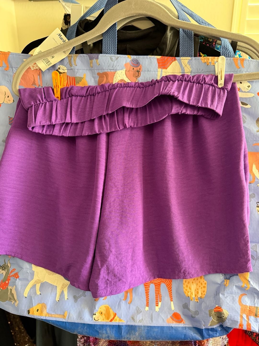 Shorts de crepé - Morado - Ladies 4