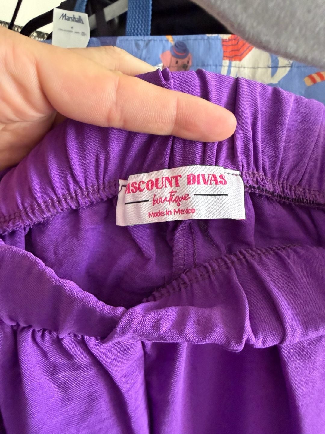 Shorts de crepé - Morado - Ladies 5