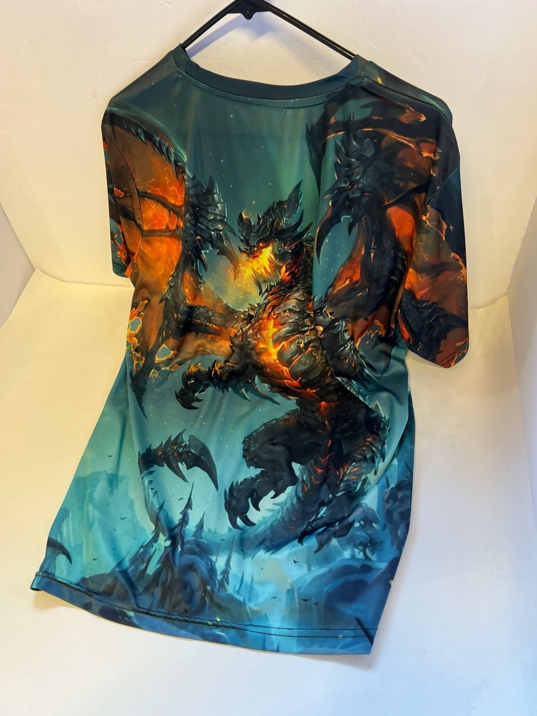 World of Warcraft Deathwing Dragon 3D Print T-Shirt 4