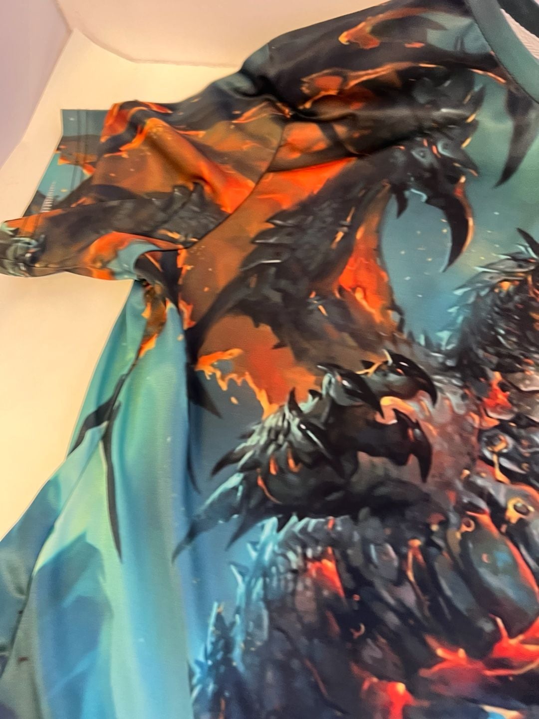 World of Warcraft Deathwing Dragon 3D Print T-Shirt 7