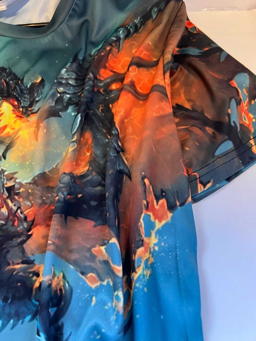 World of Warcraft Deathwing Dragon 3D Print T-Shirt 10