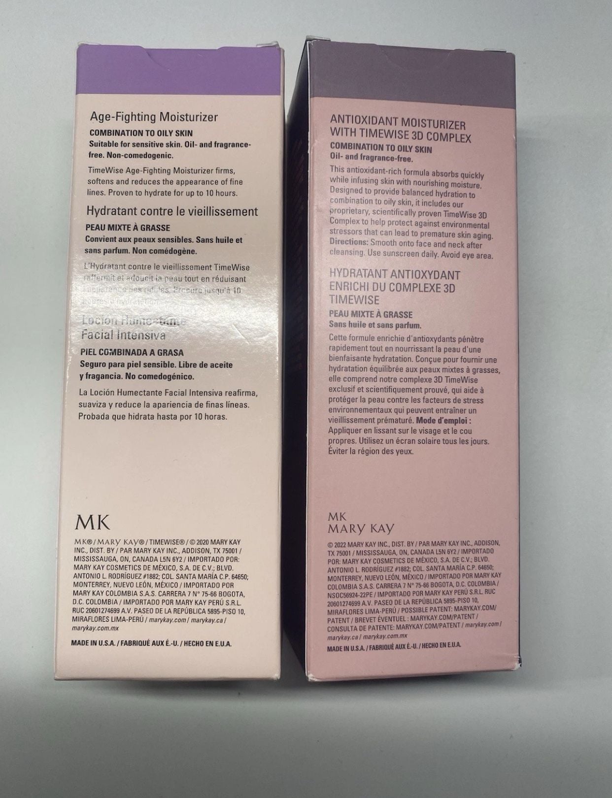 Mary Kay TimeWise Antioxidant Moisturizer w/ 3D Complex Comb. to Oily Skin 3oz. 6