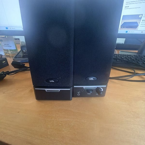 Cyber Acoustics CA-2014 Multimedia Desktop Computer Speakers