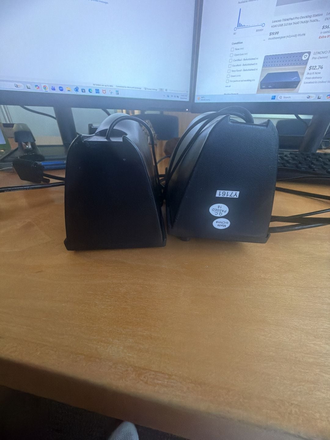 Cyber Acoustics CA-2014 Multimedia Desktop Computer Speakers 2