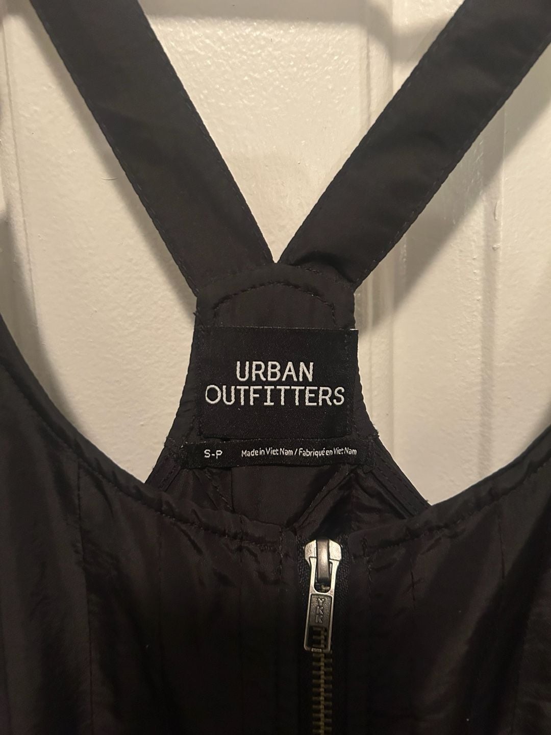 Urban Outfitters Quilted Nylon Zip-Front Overall Jumpsuit 4