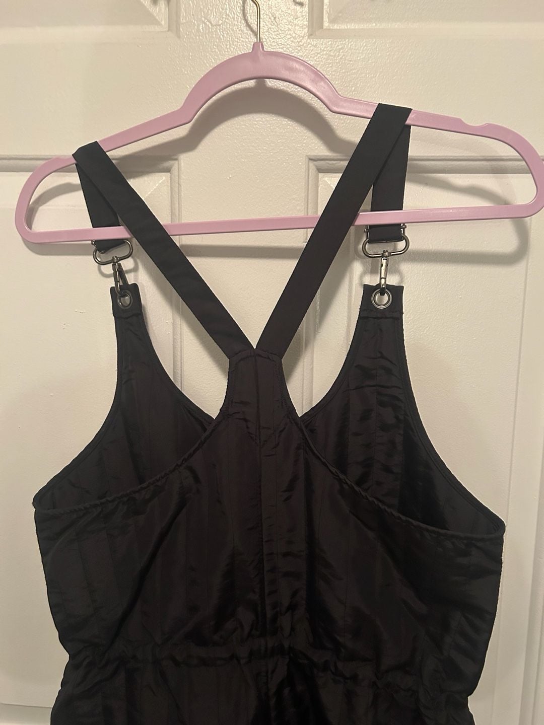 Urban Outfitters Quilted Nylon Zip-Front Overall Jumpsuit 7