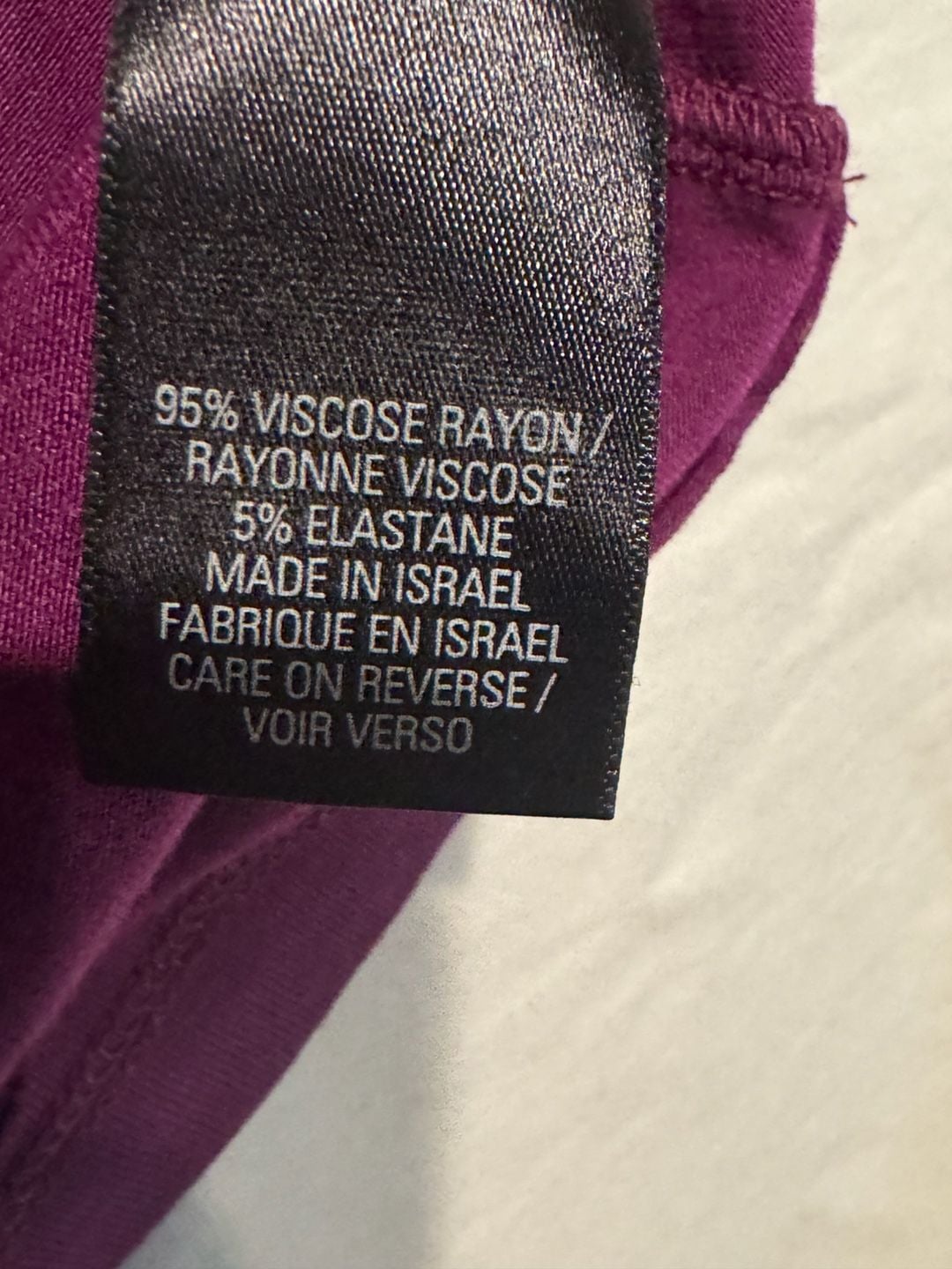 T Tahari Purple Ruffled V-Neck Short Sleeve Blouse 5