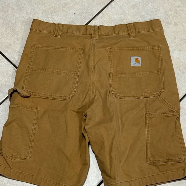 Carhartt BS3652-M Rugged Flex Relaxed Fit Canvas Utility Work Short