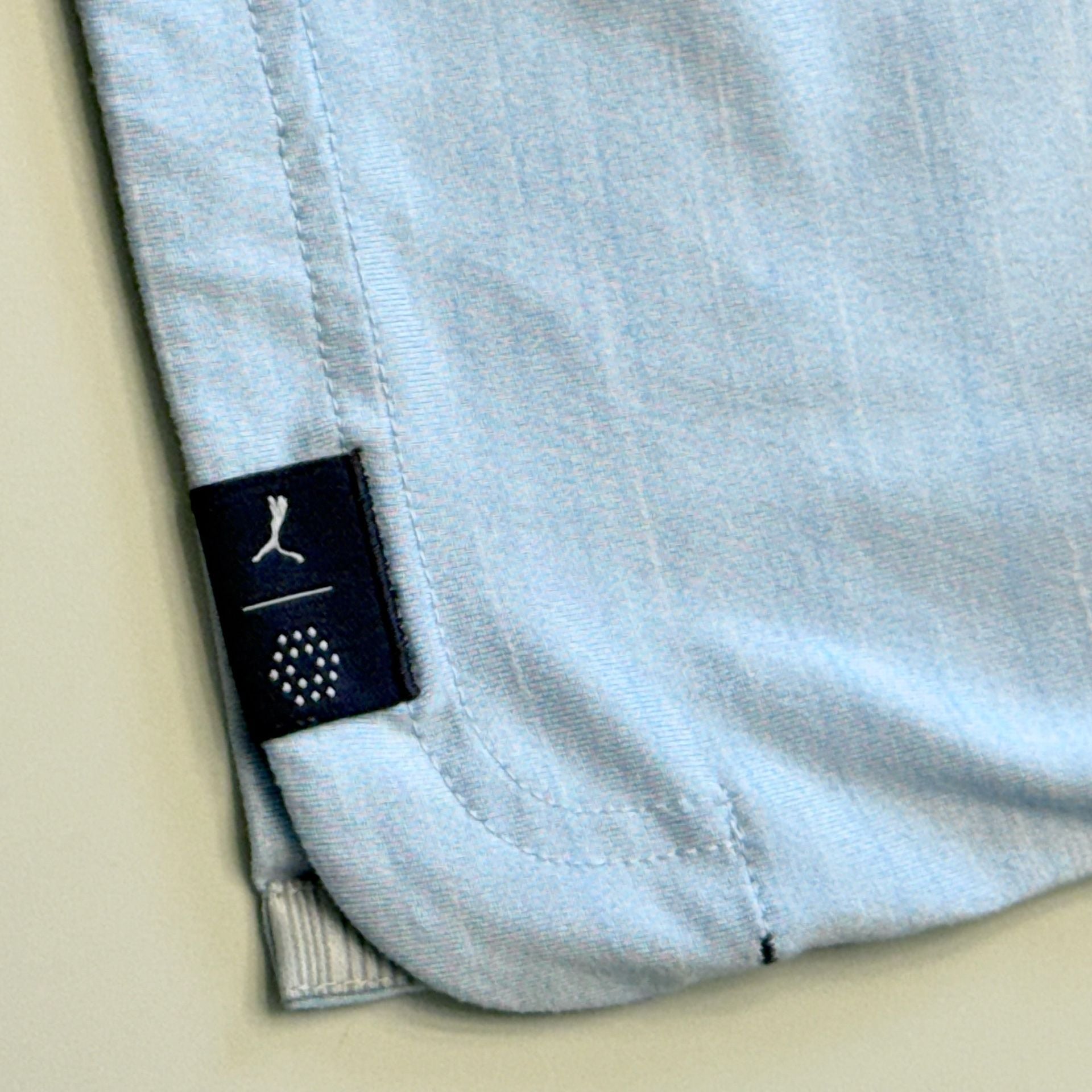 Puma Mens Cloudspun Monarch Golf Polo Shirt Blue Heather Short Sleeve XL 599117 8