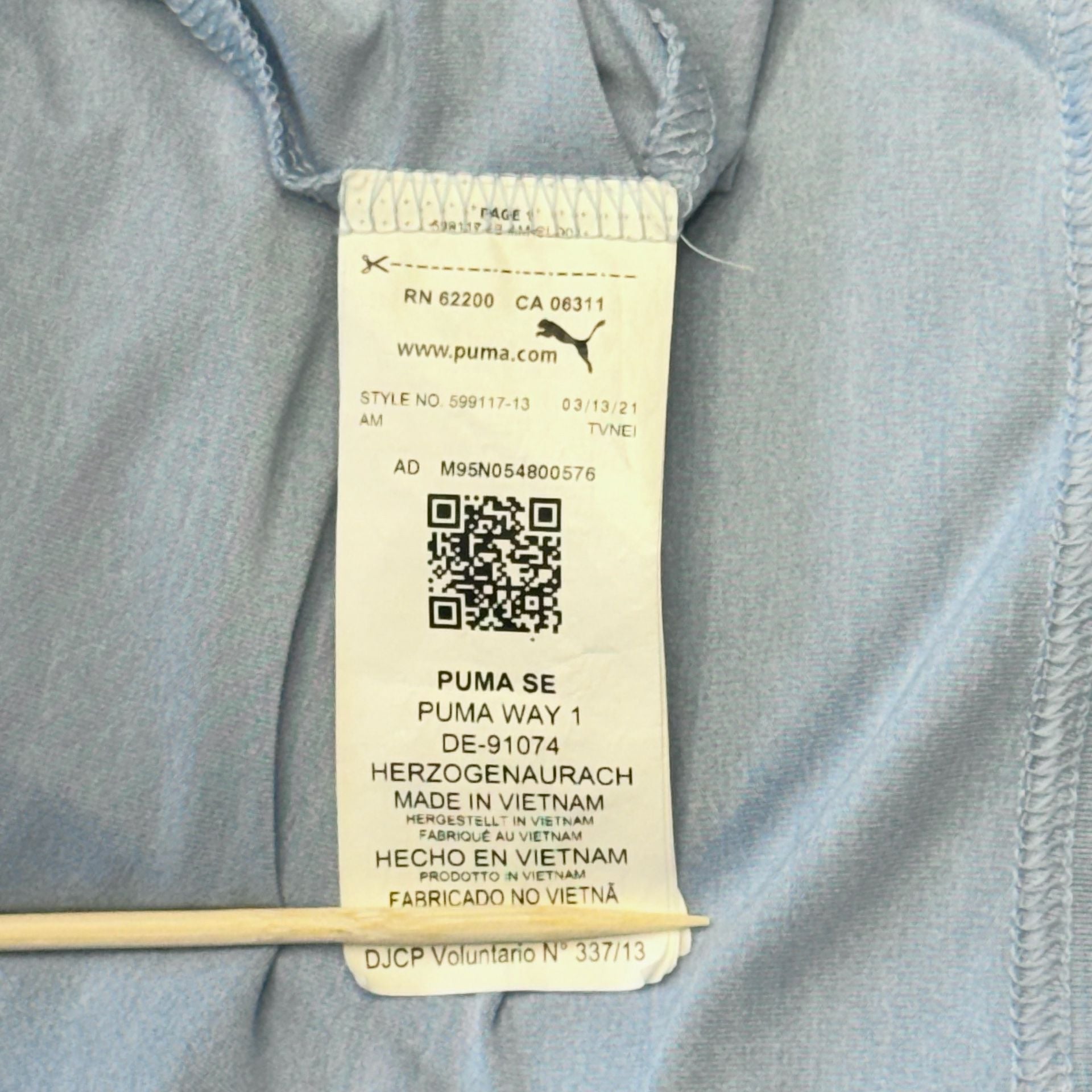 Puma Mens Cloudspun Monarch Golf Polo Shirt Blue Heather Short Sleeve XL 599117 10