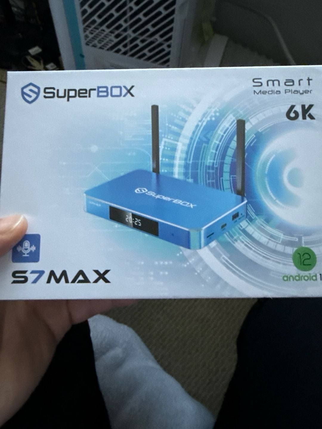 SuperBOX S7 MAX Android 12.0 Smart Media Player 6K WiFi 6 1