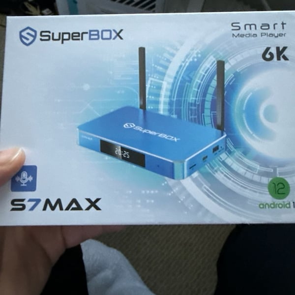 SuperBOX S7 MAX Android 12.0 Smart Media Player 6K WiFi 6