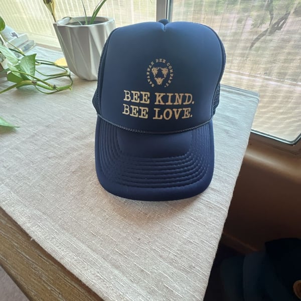 Savannah Bee Company Bee Kind Bee Love Mesh Trucker Hat
