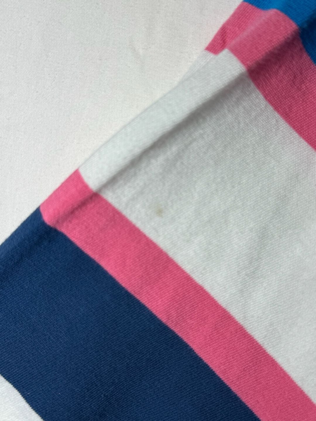 Tommy Hilfiger Multi-Color Horizontal Striped Crewneck T-Shirt 6