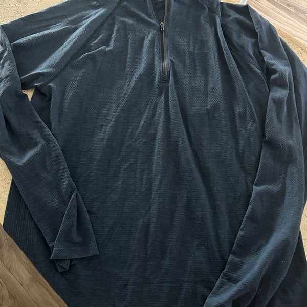 lululemon Metal Vent Tech Half-Zip 2.0 Navy Blue Pullover