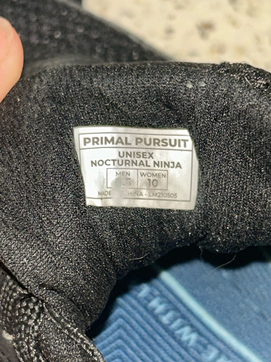 Lems Primal Pursuit Minimalist Trail Running Shoes Nocturnal Ninja 4