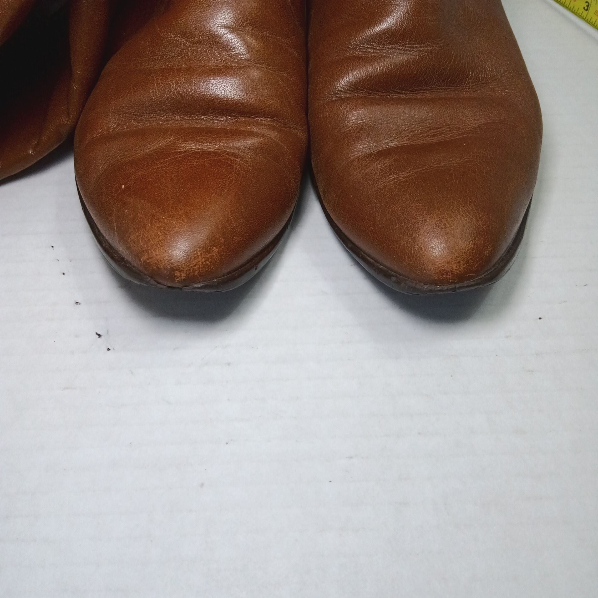 Nine West Women's Brown Leather Knee High Boots Size 8M 13