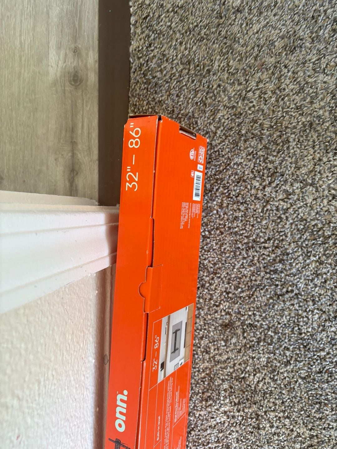 onn. Fixed TV Wall Mount for 32" to 86" TVs 3