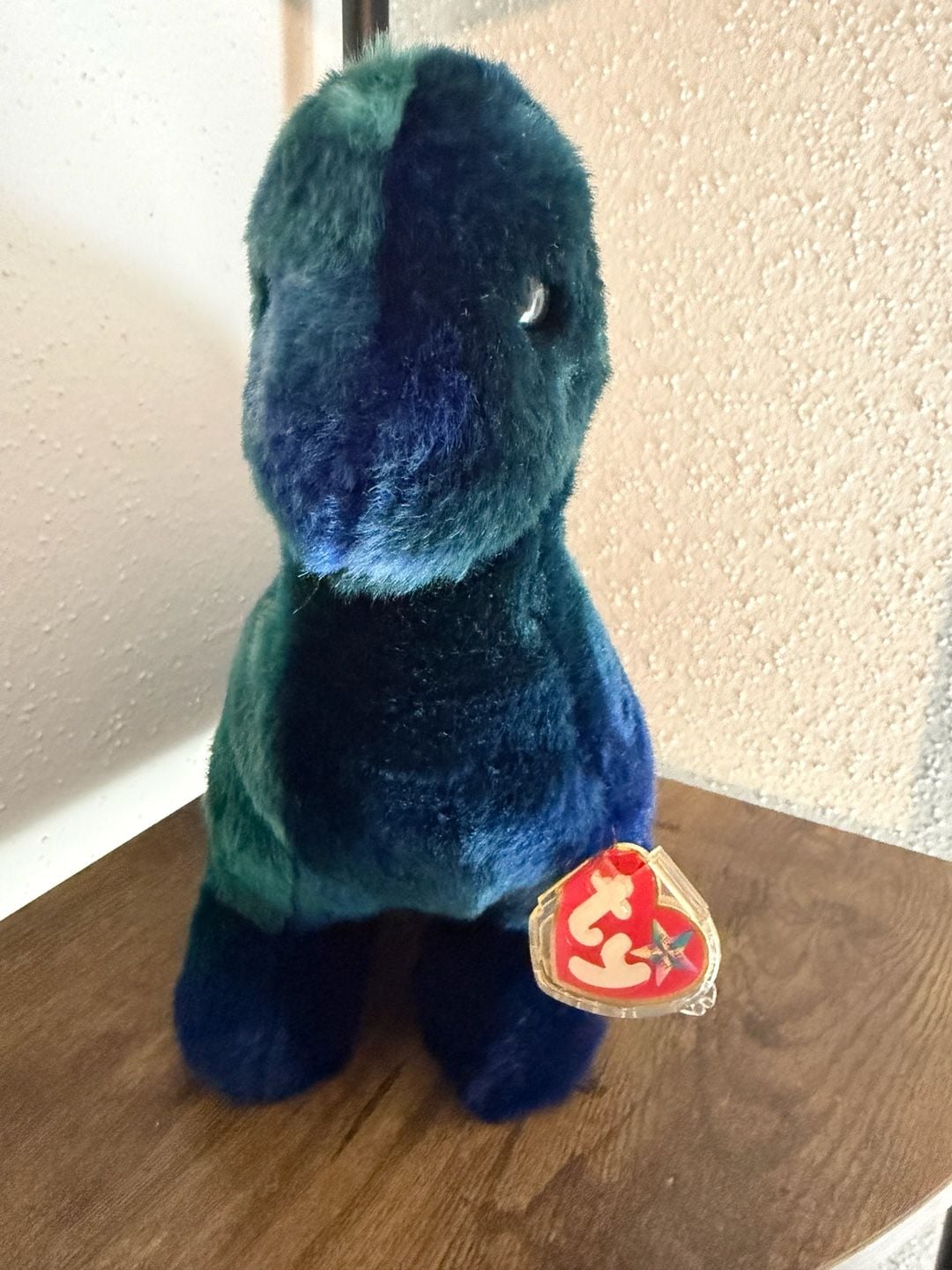 Ty Beanie Buddy Bronty the Brontosaurus Dinosaur 1999 Retired 1