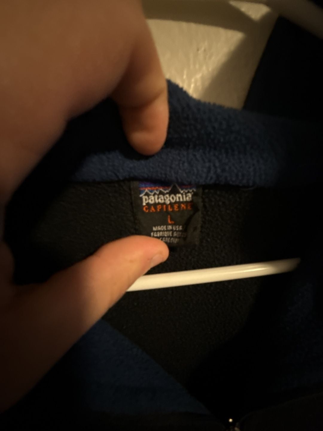 Vintage Patagonia Capilene 1/4 Zip Fleece Pullover Made in USA 3
