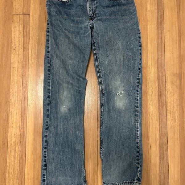 Vintage Carhartt B160 VIO Women's Relaxed Fit Straight Leg Jeans 6x32