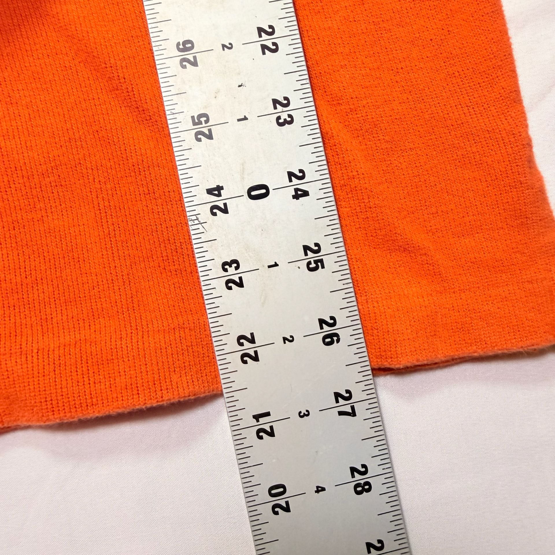 Polo Ralph Lauren Orange Pima Cotton 1/4 Zip Pullover Sweater 4