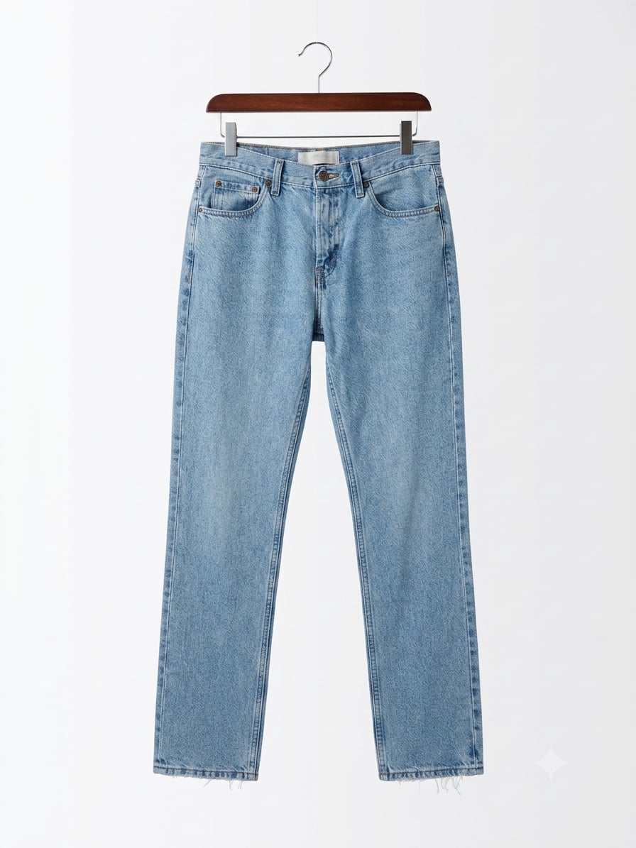 Vintage Urban Up Pipeline Light Wash Straight Leg Jeans 30x32 2