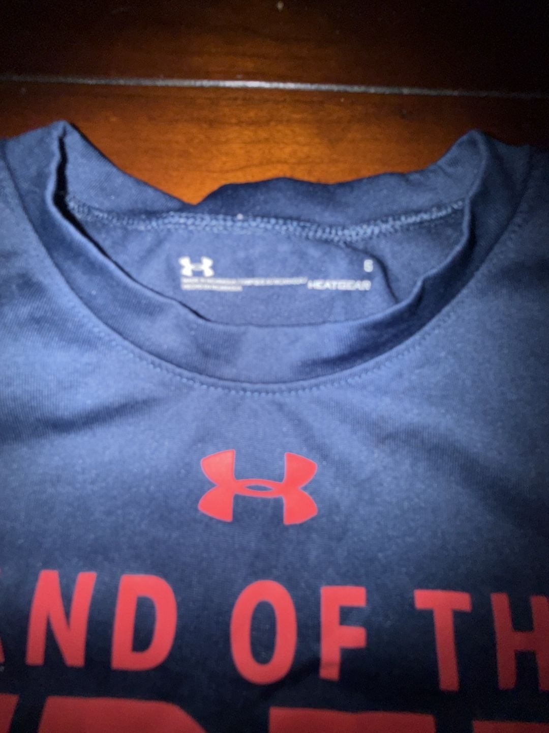 Under Armour kids Large Blue 3