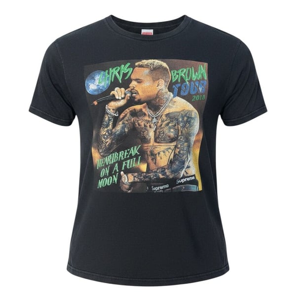 Chris Brown 2018 Heartbreak On A Full Moon Tour T-Shirt