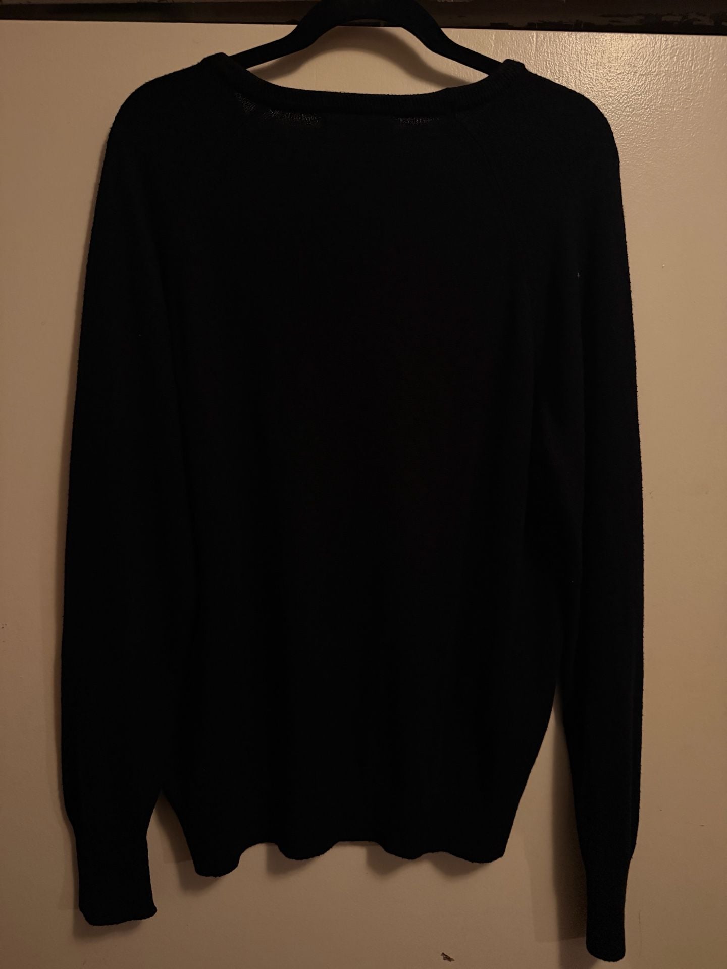 Vintage Christian Dior Monsieur V-Neck Sweater with Embroidered Logo 4