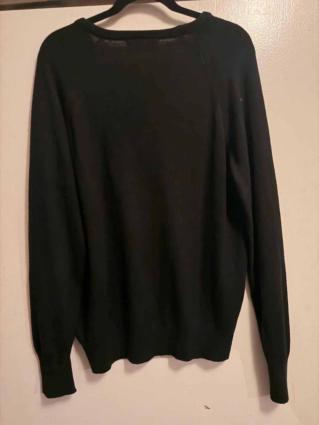Vintage Christian Dior Monsieur V-Neck Sweater with Embroidered Logo 5