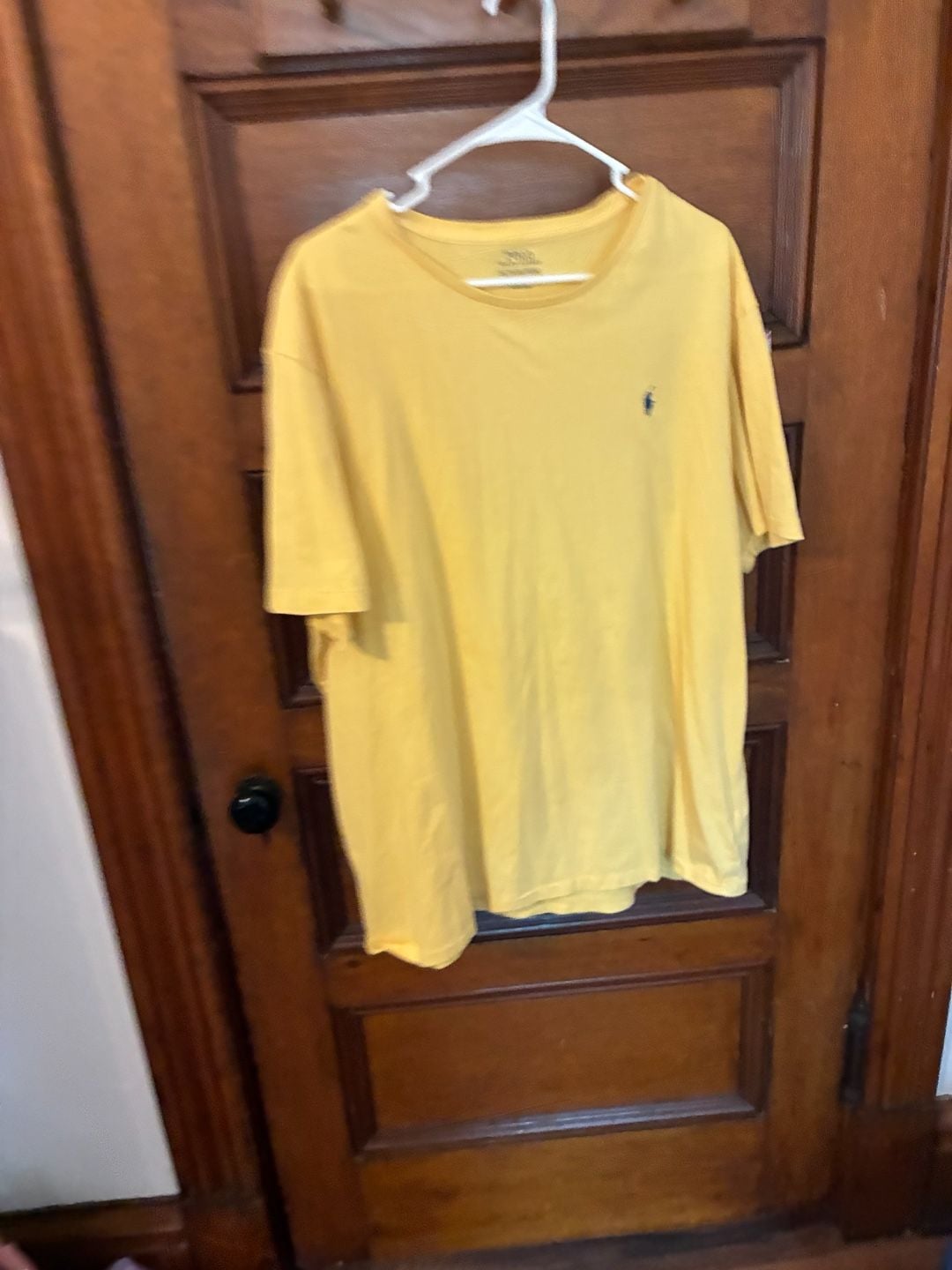 Polo Ralph Lauren Classic Fit Crewneck T-Shirt Yellow XXL 4