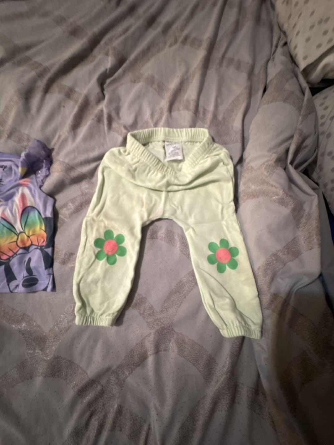 Buy Aiko - 2pc-Set - Girls Floral Sweat Top & Joggers - Green Online 2