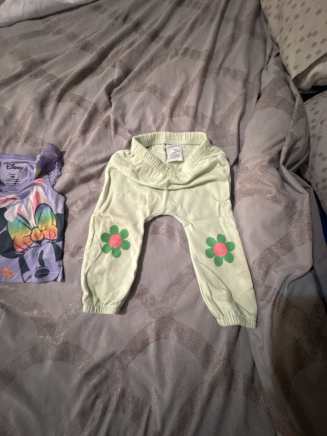 Buy Aiko - 2pc-Set - Girls Floral Sweat Top & Joggers - Green Online 3