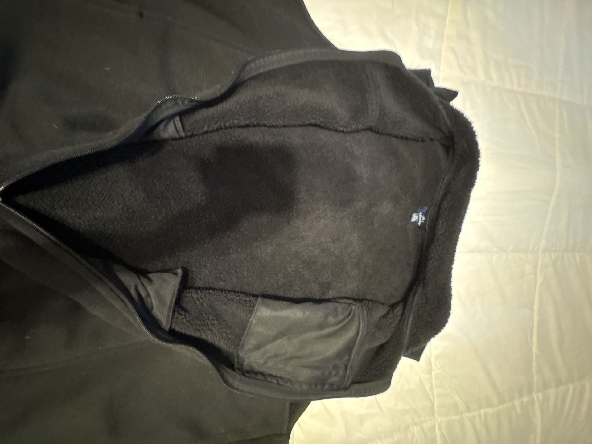George Men's Full-Zip Sherpa Lined Fleece Vest with Chest Pocket 5