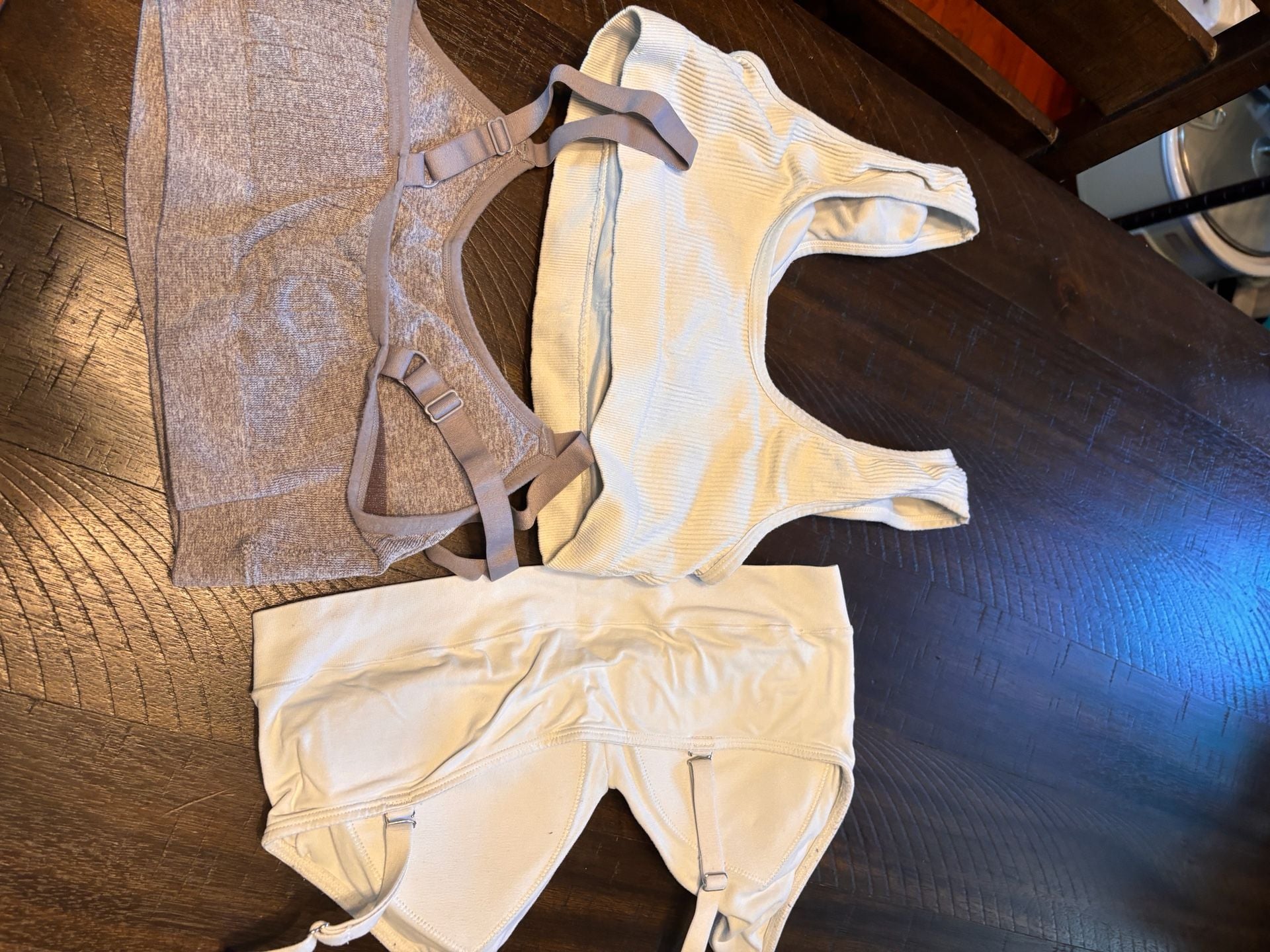 Lot of 3 Wireless Bralettes: Bebe, Lucky Brand, and Jockey Seamless Bras 2