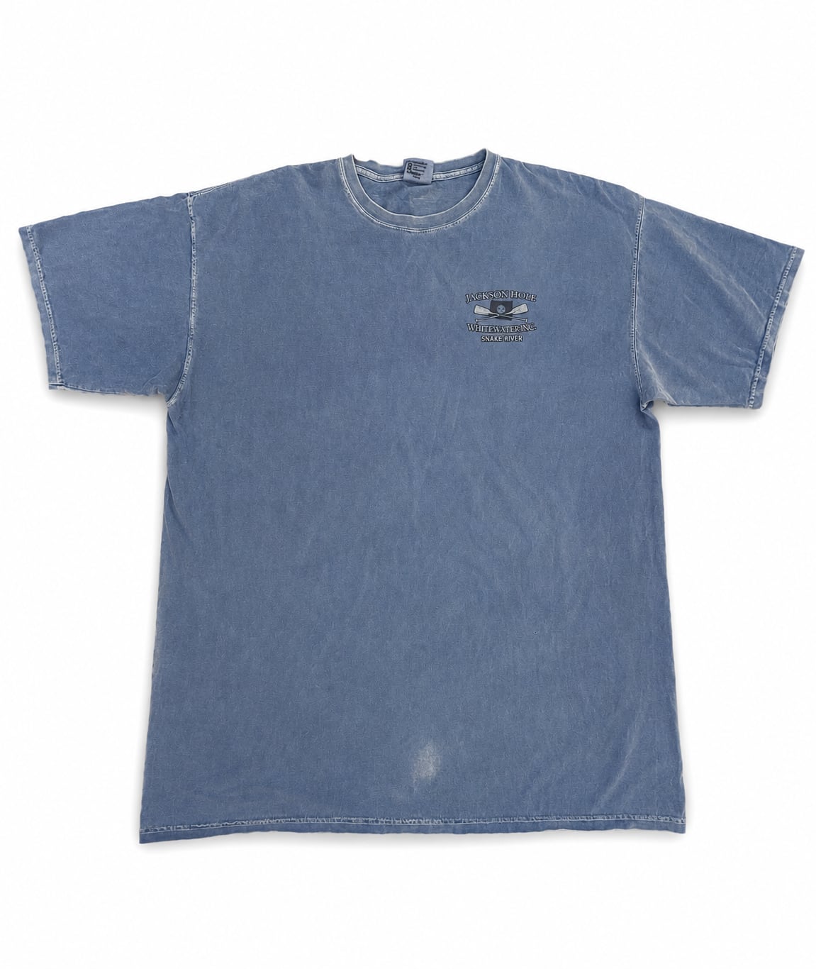 Comfort Colors Jackson Hole Whitewater Snake River Map Graphic T-Shirt 2