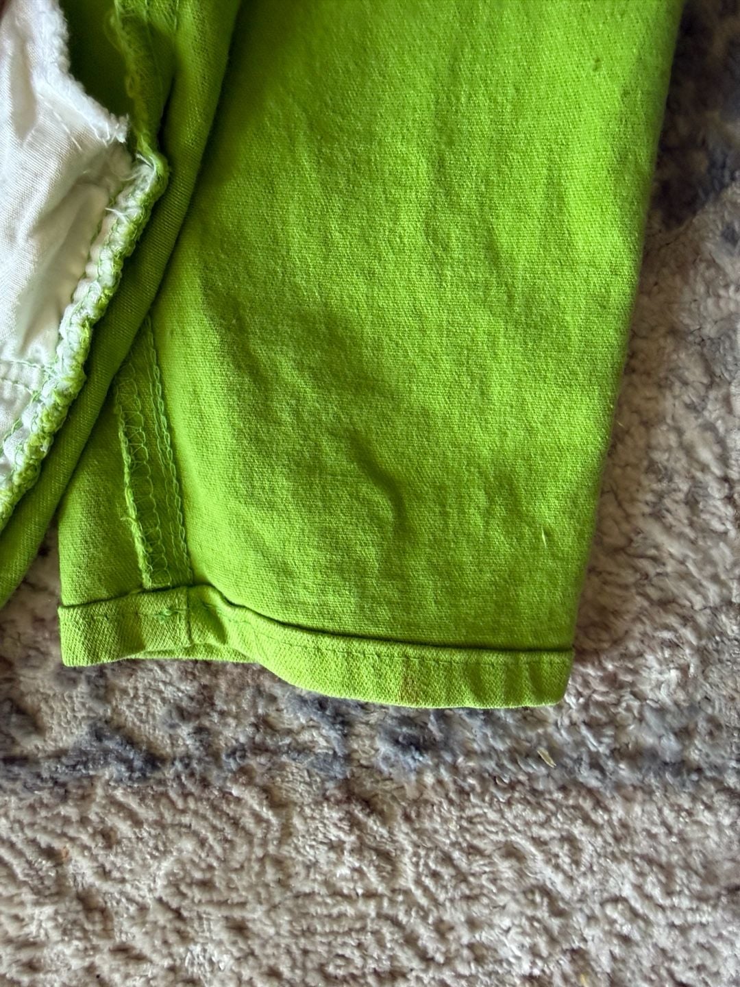VTG Versace Jeans Couture Lime Green High Waisted Tapered Leg Denim 10
