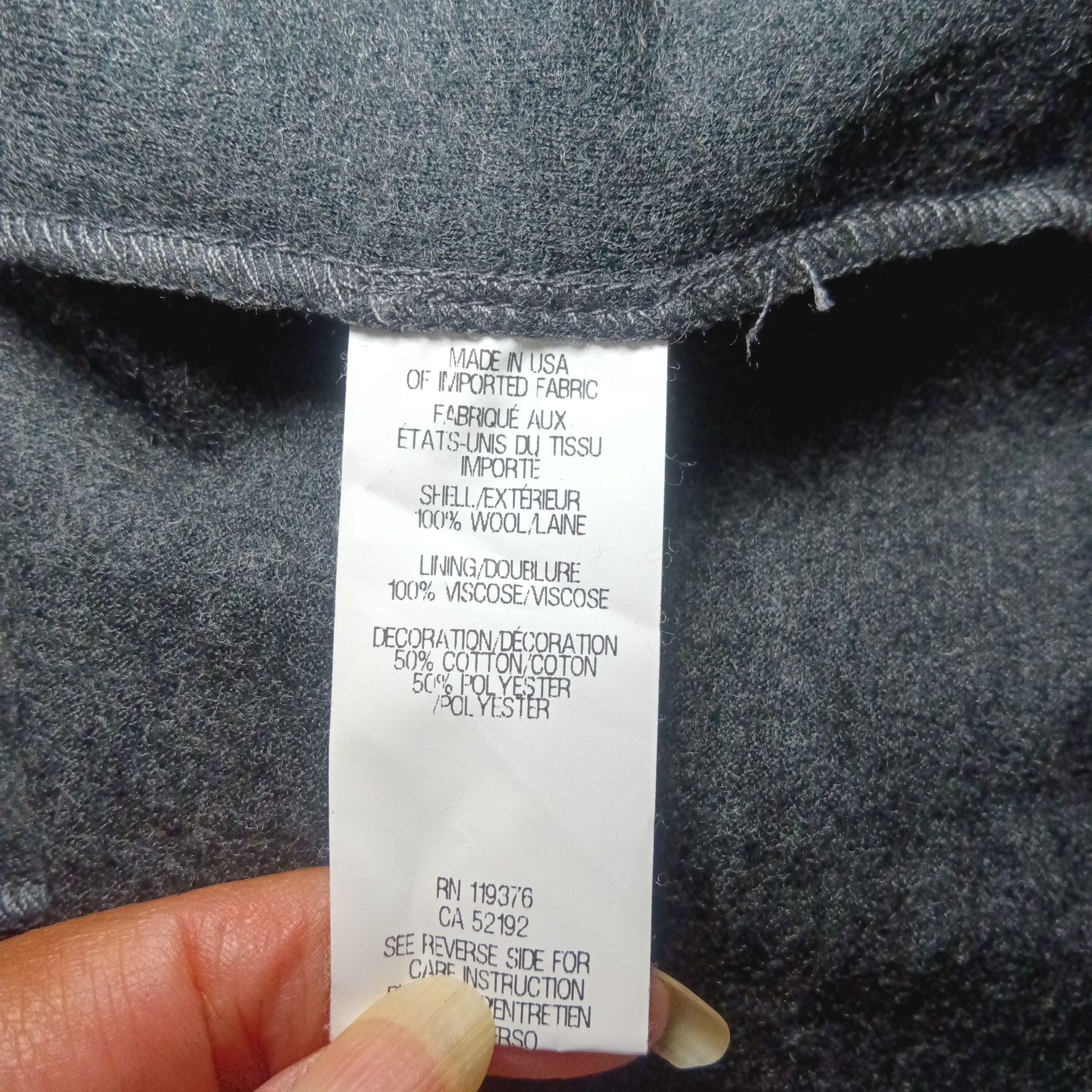 Helmut Lang Sonar Wool Shawl Collar Moto Jacket 11