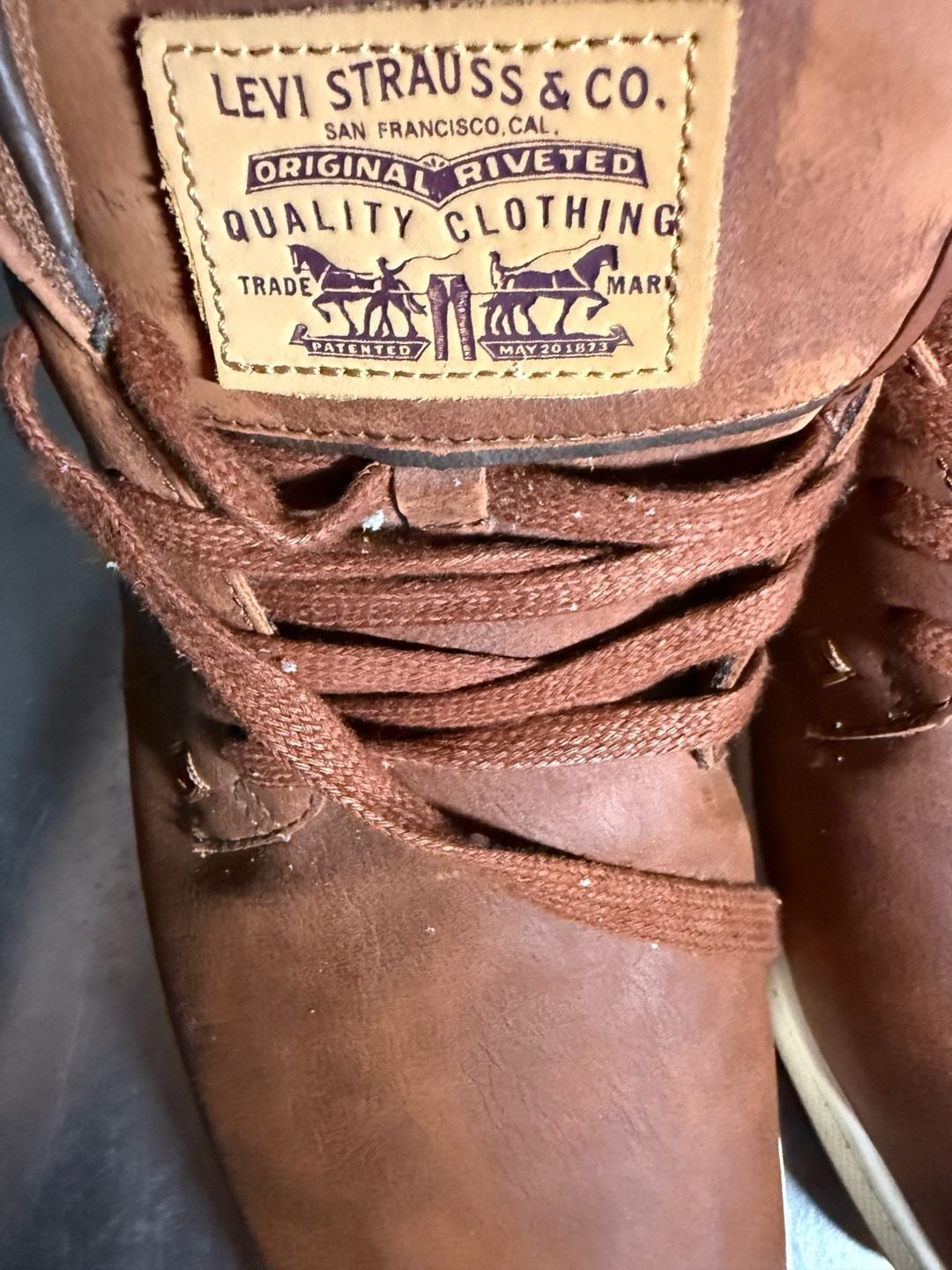 Levi's Goshen 2.0 Waxed UL Men's Chukka Boots Brown 3