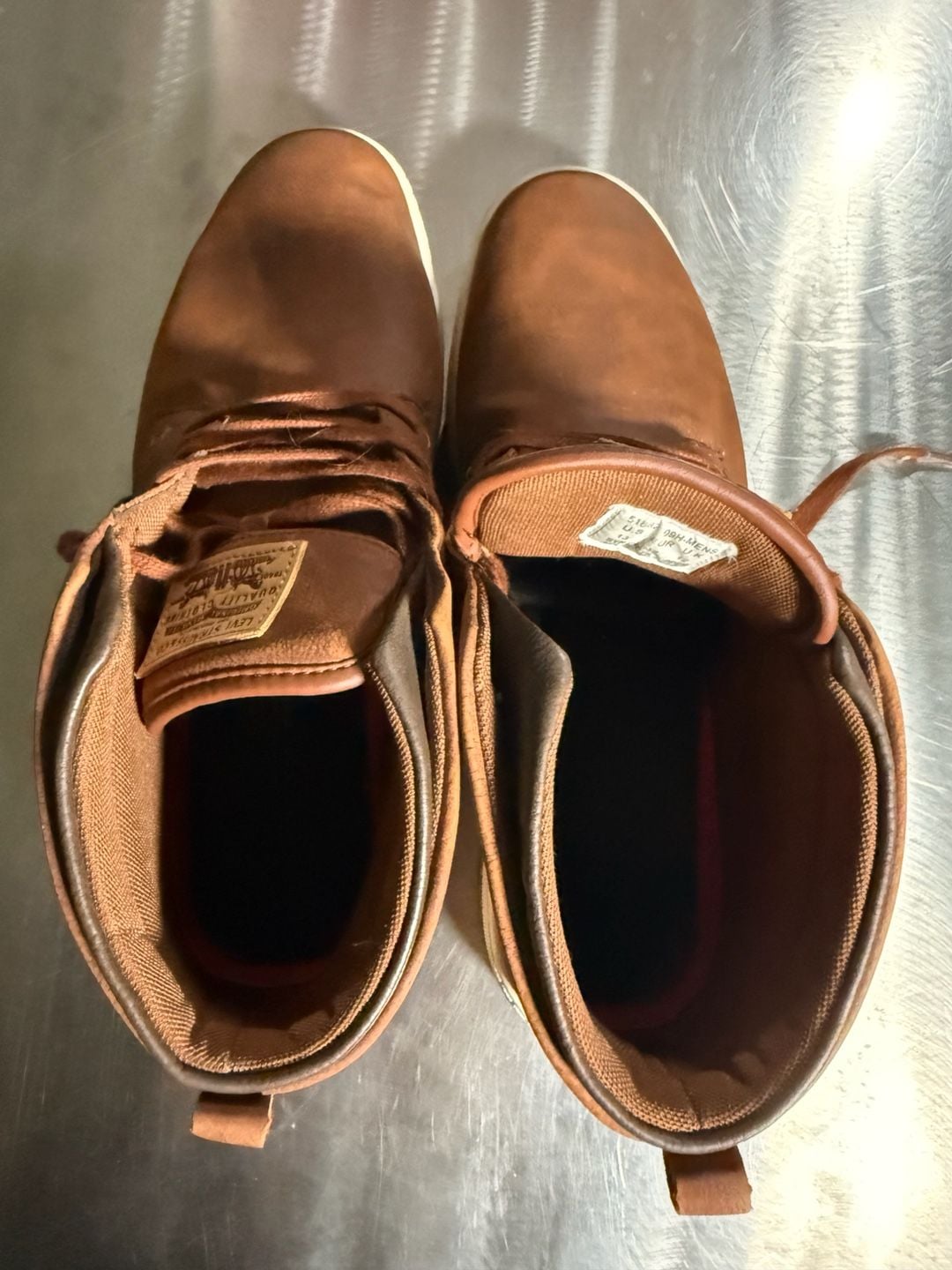 Levi's Goshen 2.0 Waxed UL Men's Chukka Boots Brown 7