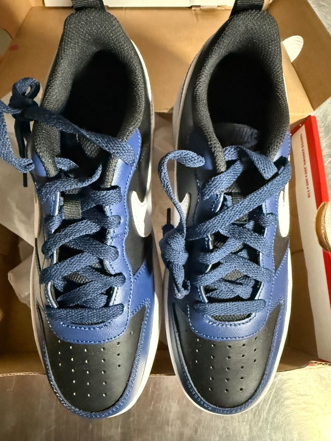 Nike Court Borough Low 2 (GS) Midnight Navy Black BQ5448-404 3