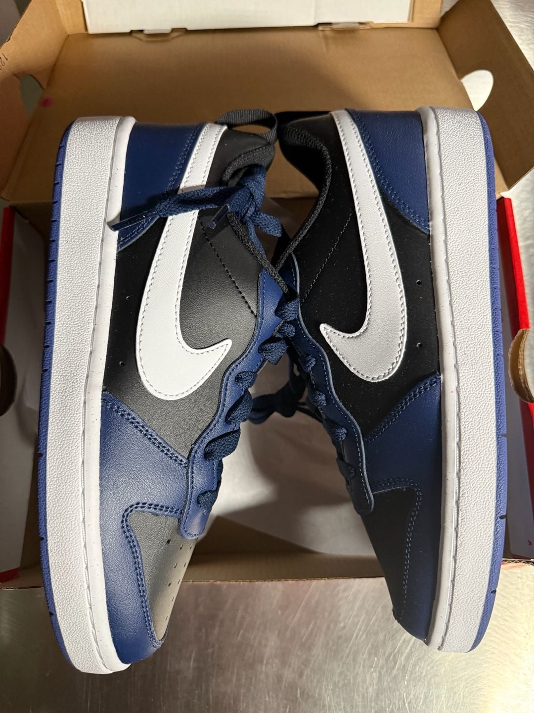 Nike Court Borough Low 2 (GS) Midnight Navy Black BQ5448-404 4