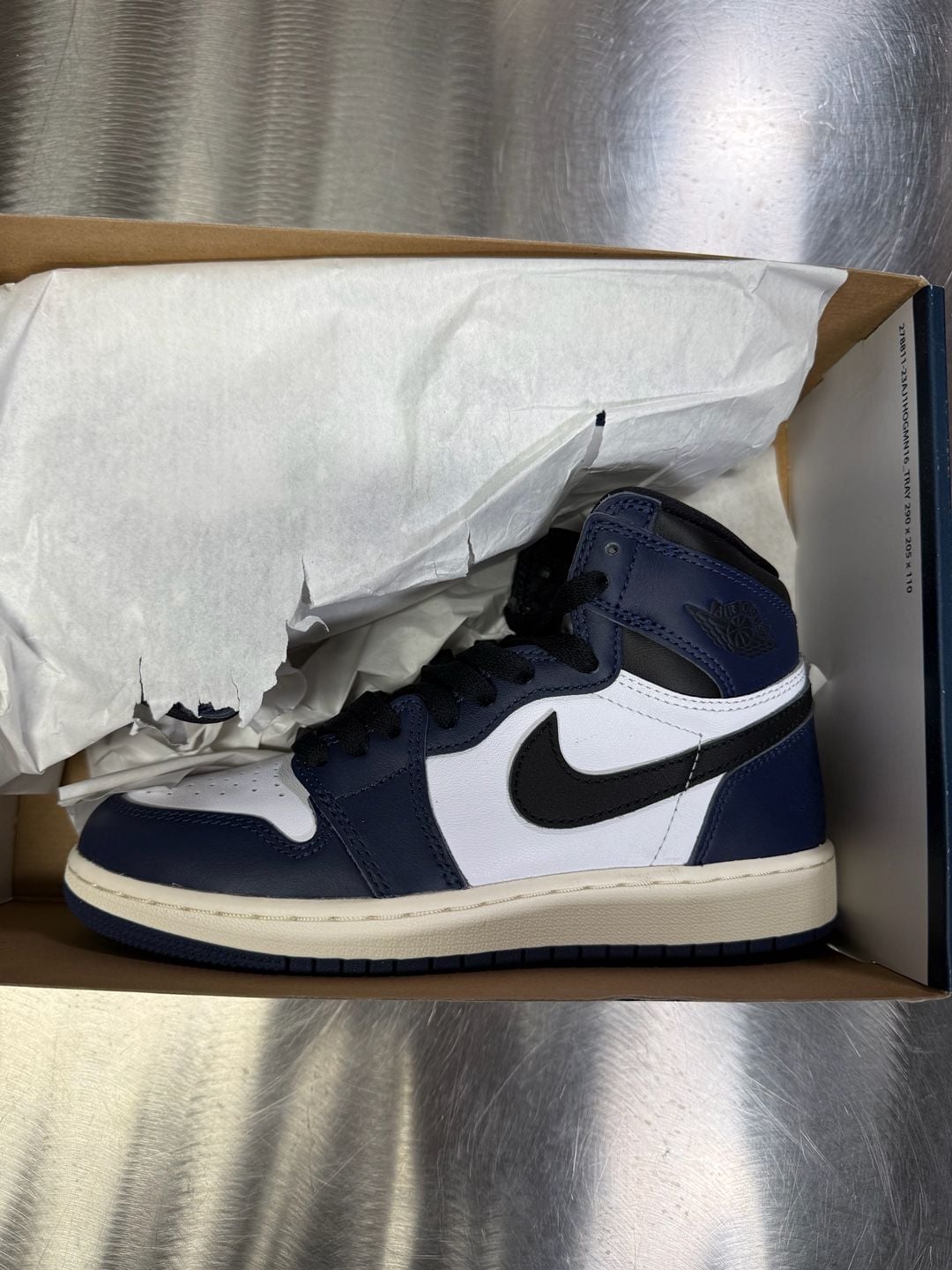 Air Jordan 1 Retro High OG GS Midnight Navy FD1437-401 2