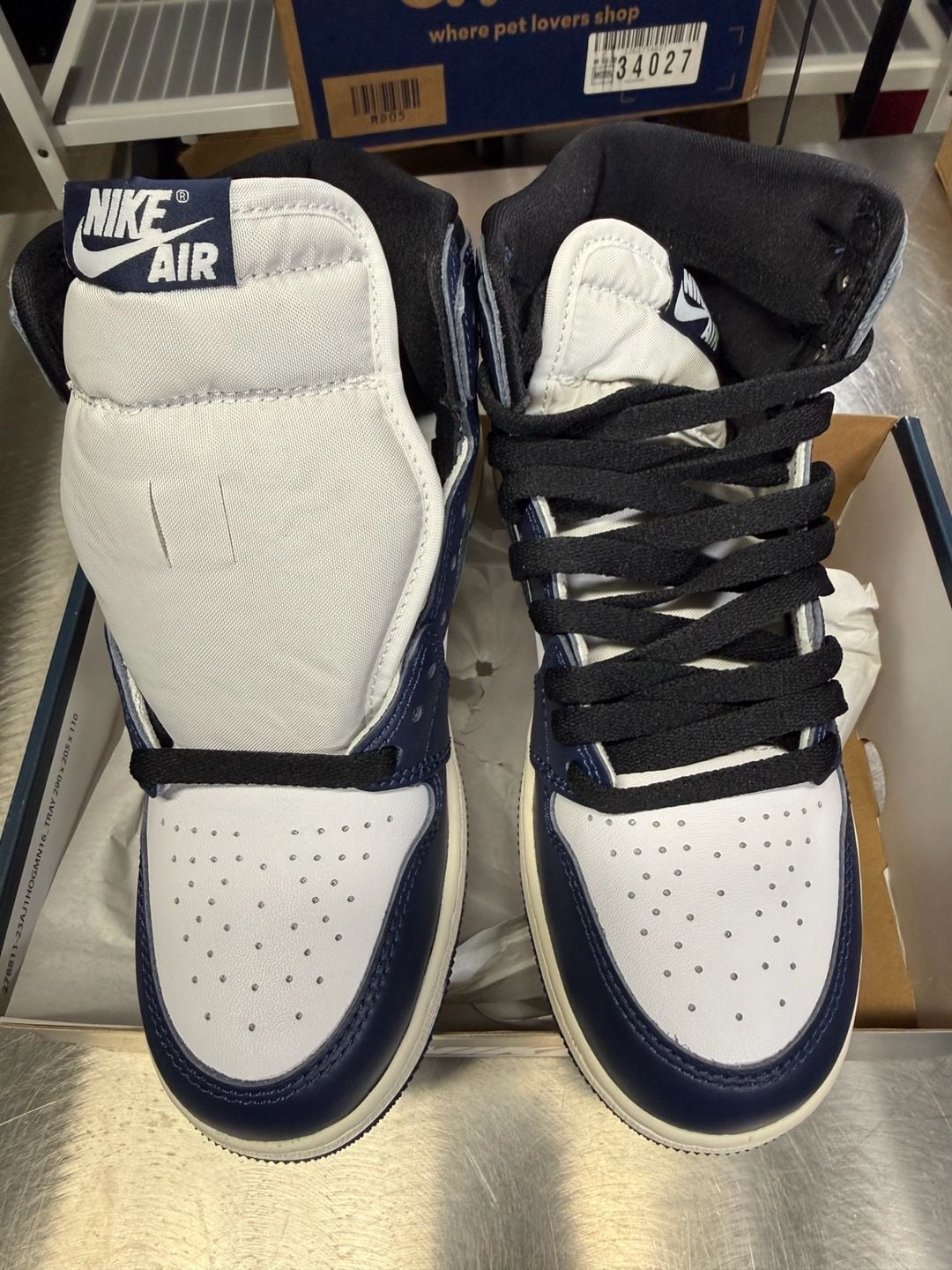 Air Jordan 1 Retro High OG GS Midnight Navy FD1437-401 3