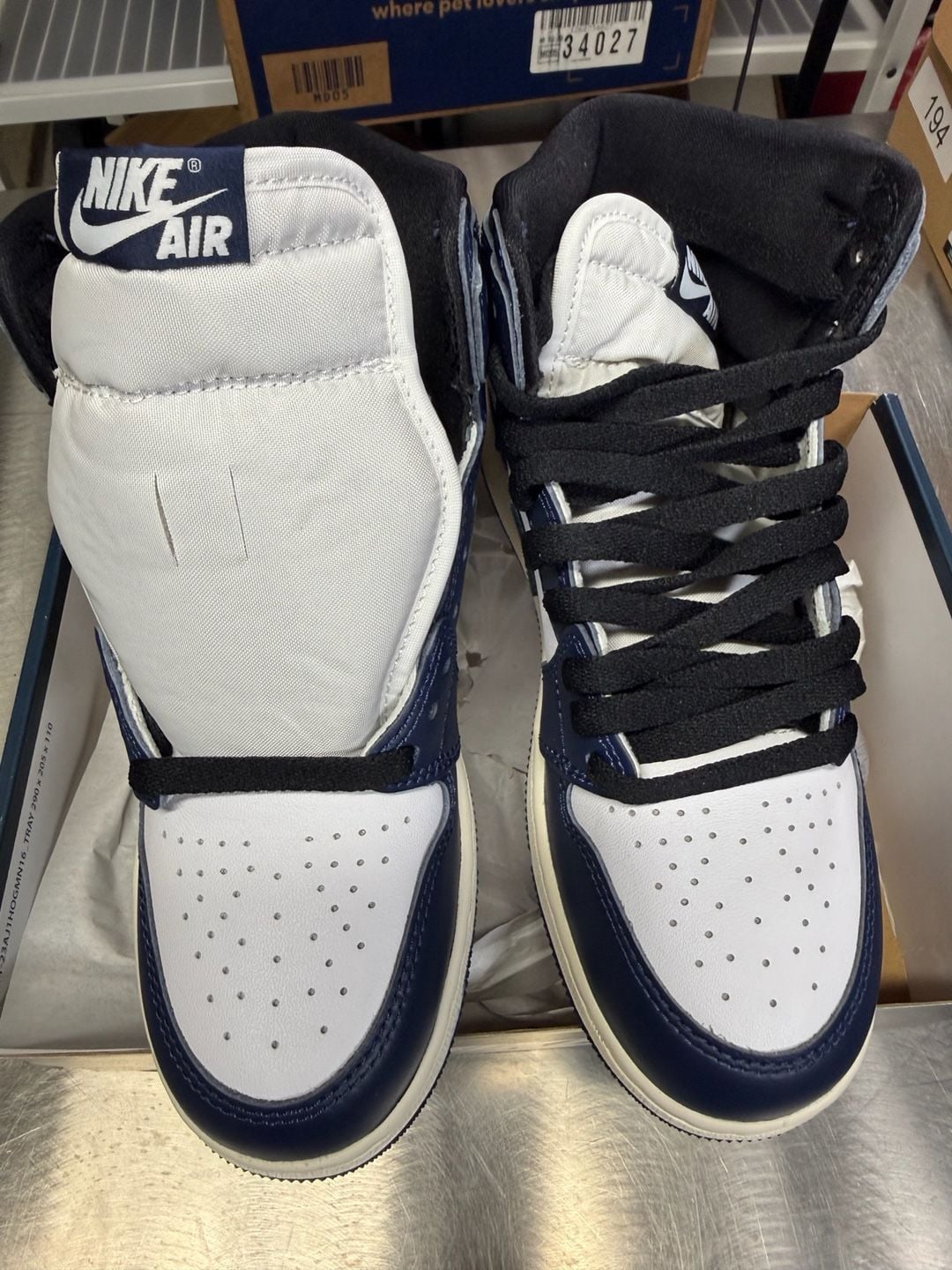 Air Jordan 1 Retro High OG GS Midnight Navy FD1437-401 4