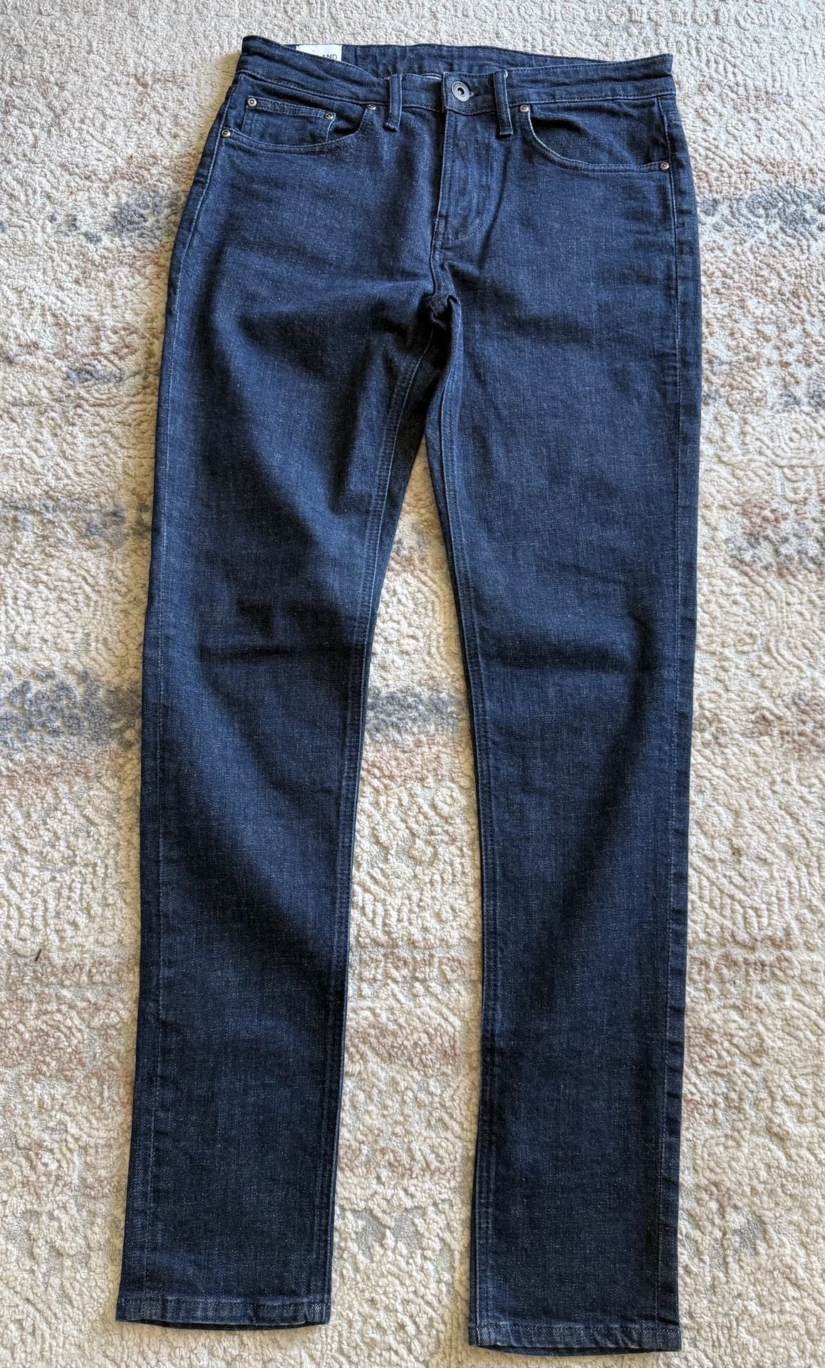 Outland Denim Dusty Slim Fit Jeans in Indigo 2
