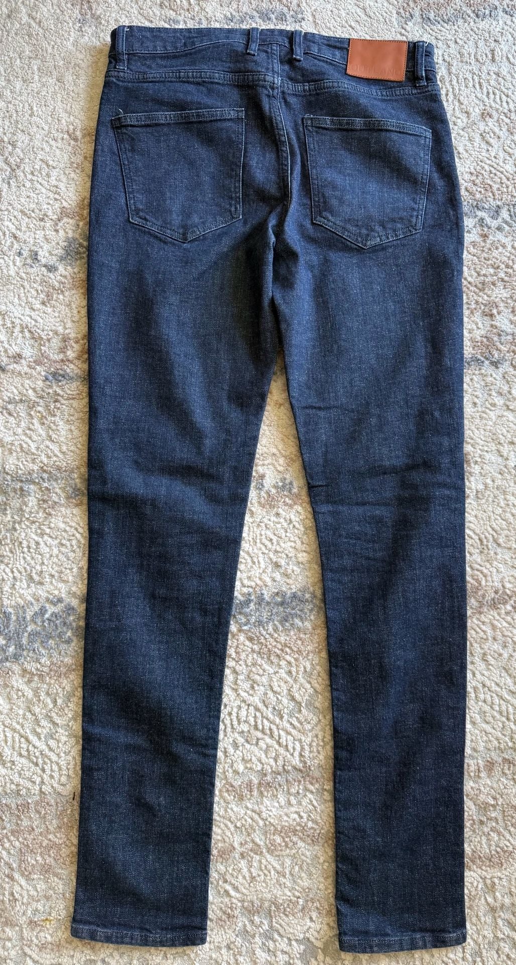 Outland Denim Dusty Slim Fit Jeans in Indigo 3