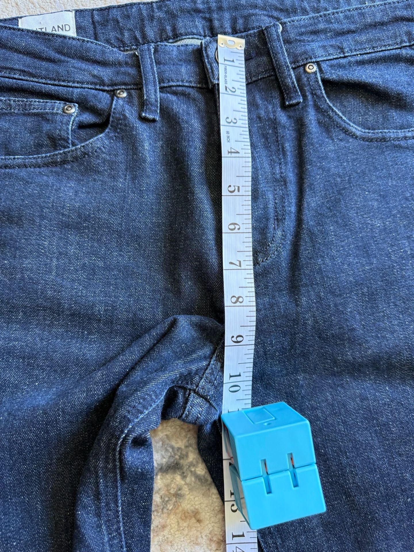 Outland Denim Dusty Slim Fit Jeans in Indigo 5