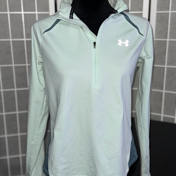 Under Armour HeatGear Run 1/4 Zip Pullover Size Large